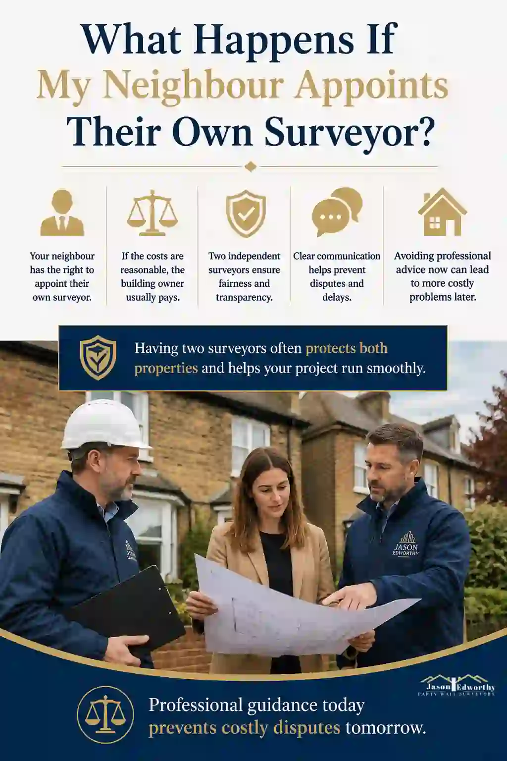 What Happens If My Neighbour Appoints Their Own Surveyor East Grinstead?